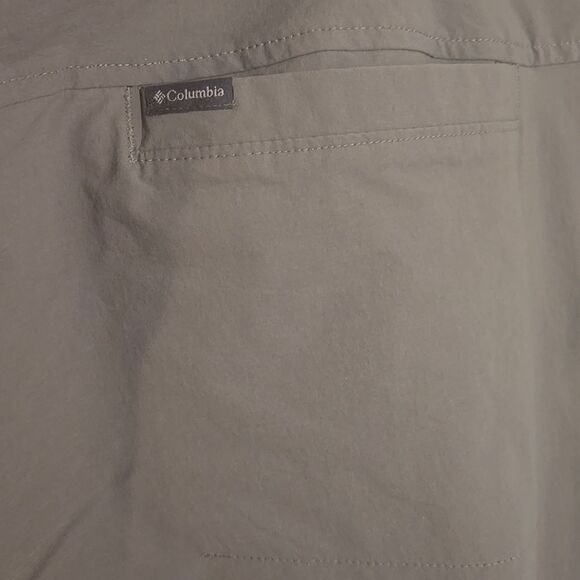 Gray Chinos with Flat Front and Cropped Length - Picture 5 of 6